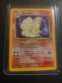 ninetales holo 1998