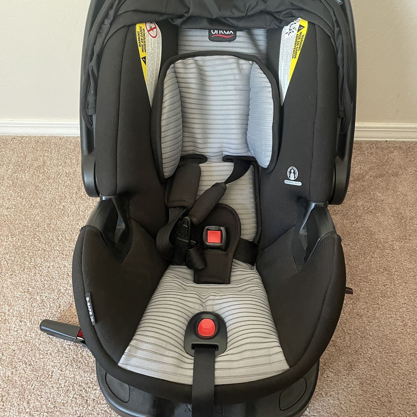 evenflo safemax 3 in 1 car seat LiteMax Infant Seat, 18.3x17.8x30 Inch (Pack of 1) & Infant Car Base shipping h (inches):5.1 Color:Cedar w/Cedar Trek Mt 220 mountain the rear