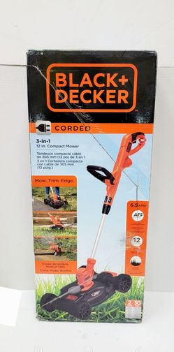 Black+Decker 3-in-1 Corded Compact Mower