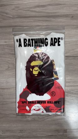 Bape Shirt Red Camo
