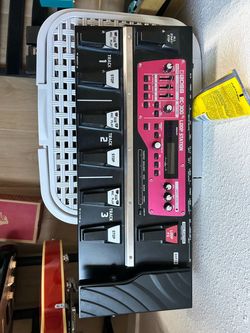 Guitar pedals and effects