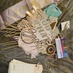 Bachelorette and Bride items