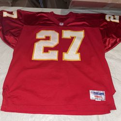 Authentic Hill Hunt Johnson Kansas City Chiefs Wilson Jersey  Sewn Clean 46 90s
