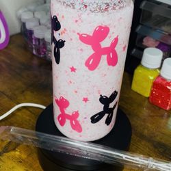 20oz Custom Snowglobe tumbler