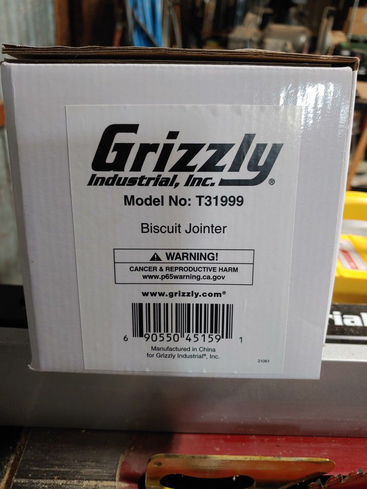 Grizzly Biscut Jointer