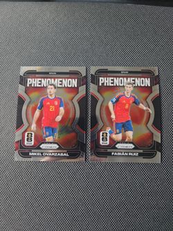 2026 Prizm World Cup Spain Ovarzabal Ruiz Phenomenon Inserts