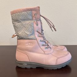 Girls UGG Waterproof  Boots/rain/snow Boots Pink Size 4 