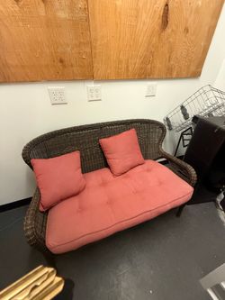 Patio love seat