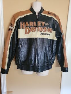 Harley Davidson Mens Prestige Ltd. Edition  100th Anniversary Leather Jacket Large