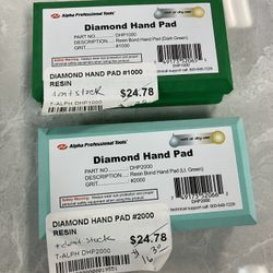 Alpha Diamond Hand Pads