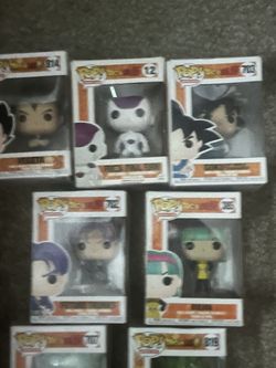 Dragonball Pop Collectibles Five Dollars Each
