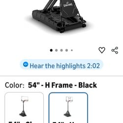 Spalding Momentous EZ Assembly Portable Adjustable Outdoor Basketball Hoop – Assembles in 30 Minutes or Less