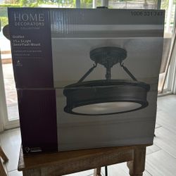 Semi-flush Mount Light Fixture Never Opened