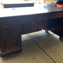Nice heavy built desk, L-shaped