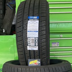 Celimo 4 New Tires 225/50/17 