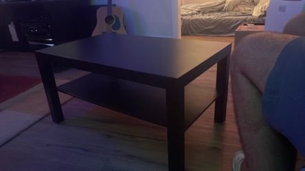 IKEA LACK BLACK COFFEE TABLE