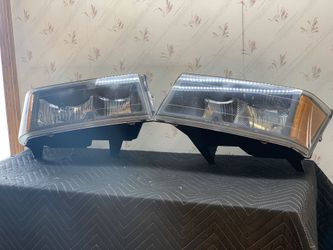 04-12 CHEVY COLORADO HALOGEN PAIR HEADLIGHTS