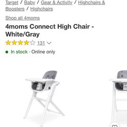 4moms high chair 