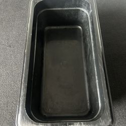 Cambro Camwear 1/3 Size Food Pan 4” Deep Black Polycarbonate Restaurant Steam Table Pan