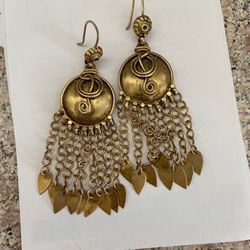 Vintage Sterling Silver Earrings 
