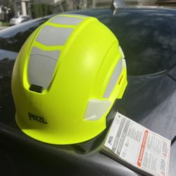 Brand New Petzl Vertex Hi-Viz Safety Helmet - Never Used! (Yellow, Size 53-63 cm)