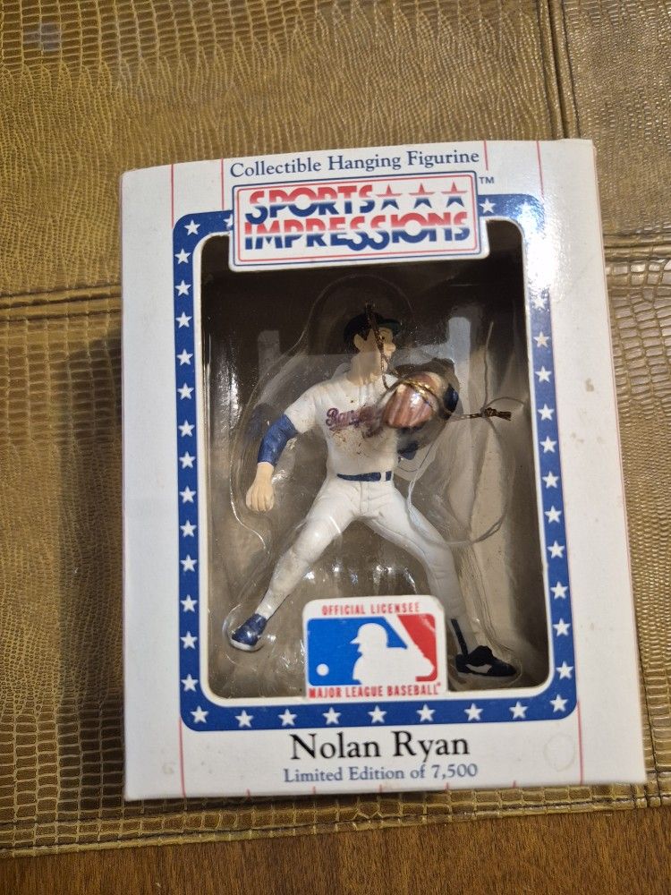 Vintage nineteen 1991 Nolan ryan collectible figuring