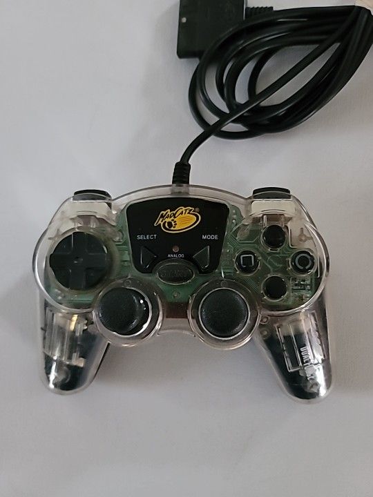 MadCatz  Clear (#8016 ) Dual Force  PS2