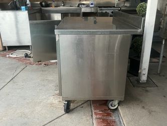 Prep cabinet stainless steel