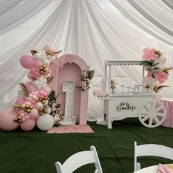 Balloons And Backdrops, Candy Cart, Dessert Table, Backdrops 