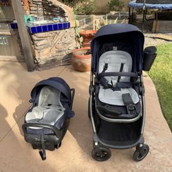 Maxi Cosi carseat and stroller