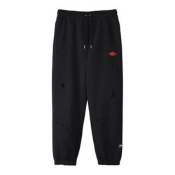 Nike Air Jordan Rare Air Jogger Pants Black/Red Mens Size 2XL IB2999-010 Heavy