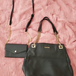 Leather Bags - Calvin Klein Large, Stella And Max Small Crossbody