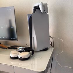 PS5 Bundle With 2 Controllers & Arctic Pro Steelseries