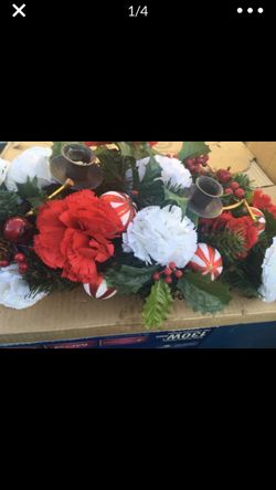 Christmas candle holder