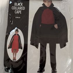 Child Size Black Cape 