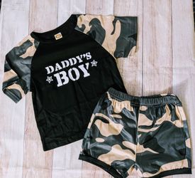 Boy Toddler Print Camouflage 18-24 months