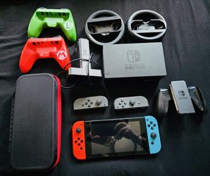 Nintendo Switch Bundle (List of Items in description)