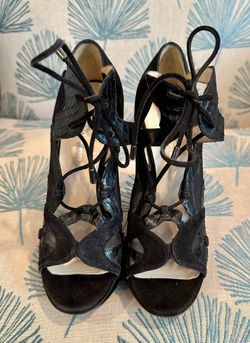 SEXY Avant Garde Nicholas Kirkwood Sky High 5” Heels sz 6.5
