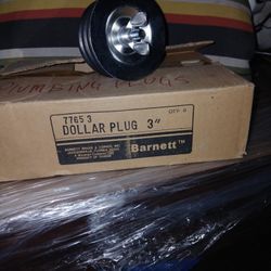 Barnett #77653 Pro Plus 3" Outer Diameter Rubber Dollar Plug Econ-O-Grip.