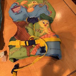 Puddle Jumper And Life Jacket For 3-4 Years Old 