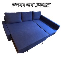 LIKE NEW IKEA STORAGE BED SECTIONAL SOFA COUCH SALA FREE DELIVERY