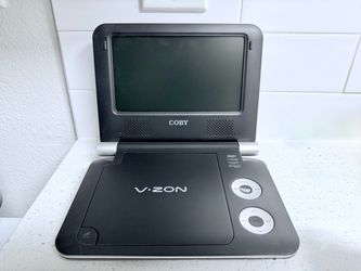 Coby V-ZON Portable DVD Player 7”