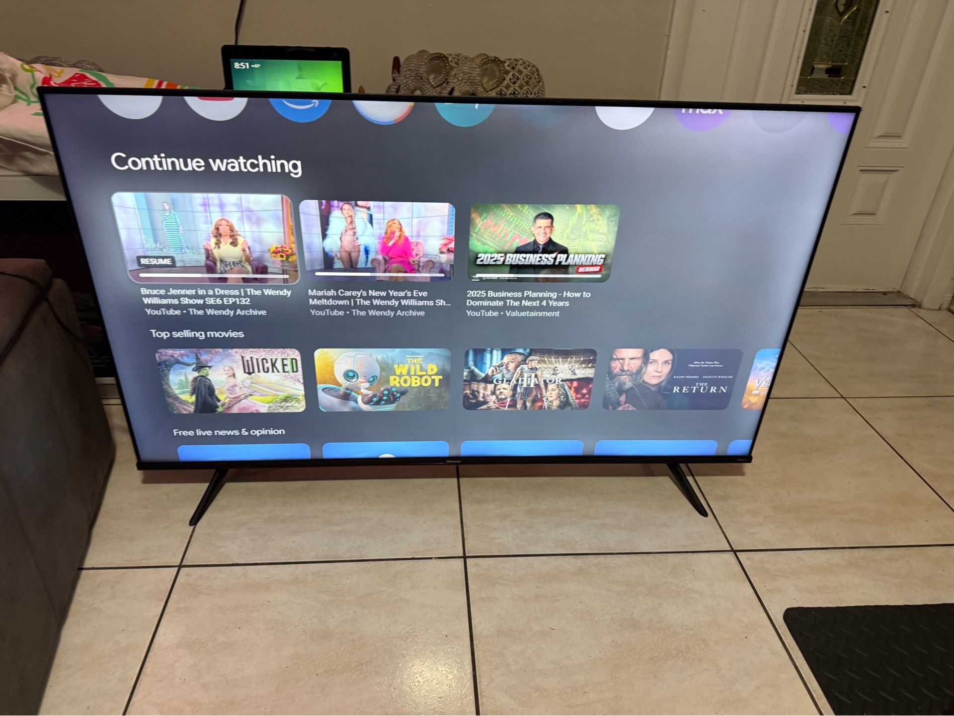TV Qled 75” Vizio