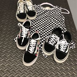 Vans Kids Size 5.0 Women/3.5 Men $30 Each