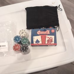 Poker Chips And Cards