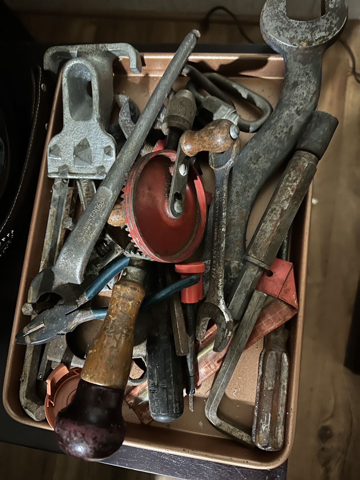 Tray Full Of Different Tools 