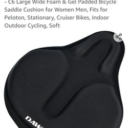 New GEL BIKE SEAT. See Photos.  Cash Pickup Only 