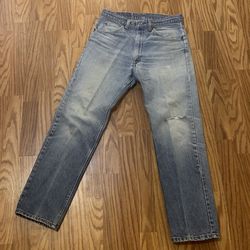 Vintage Orange Tab Levi’s 501 33w  30L