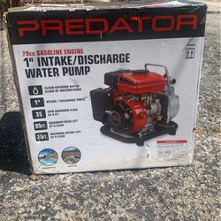Intake/discharge Water Pump  Unopened New