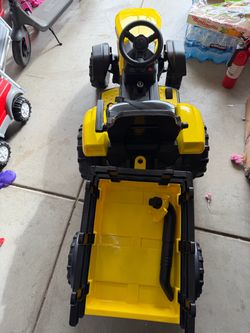 Kids electric tractor